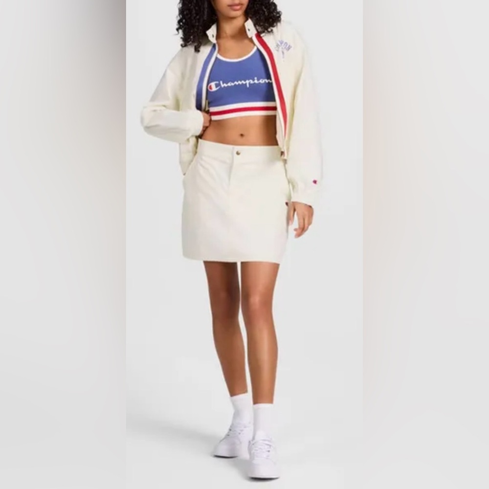 Women’s WovenPencil Skirt-Cream-16